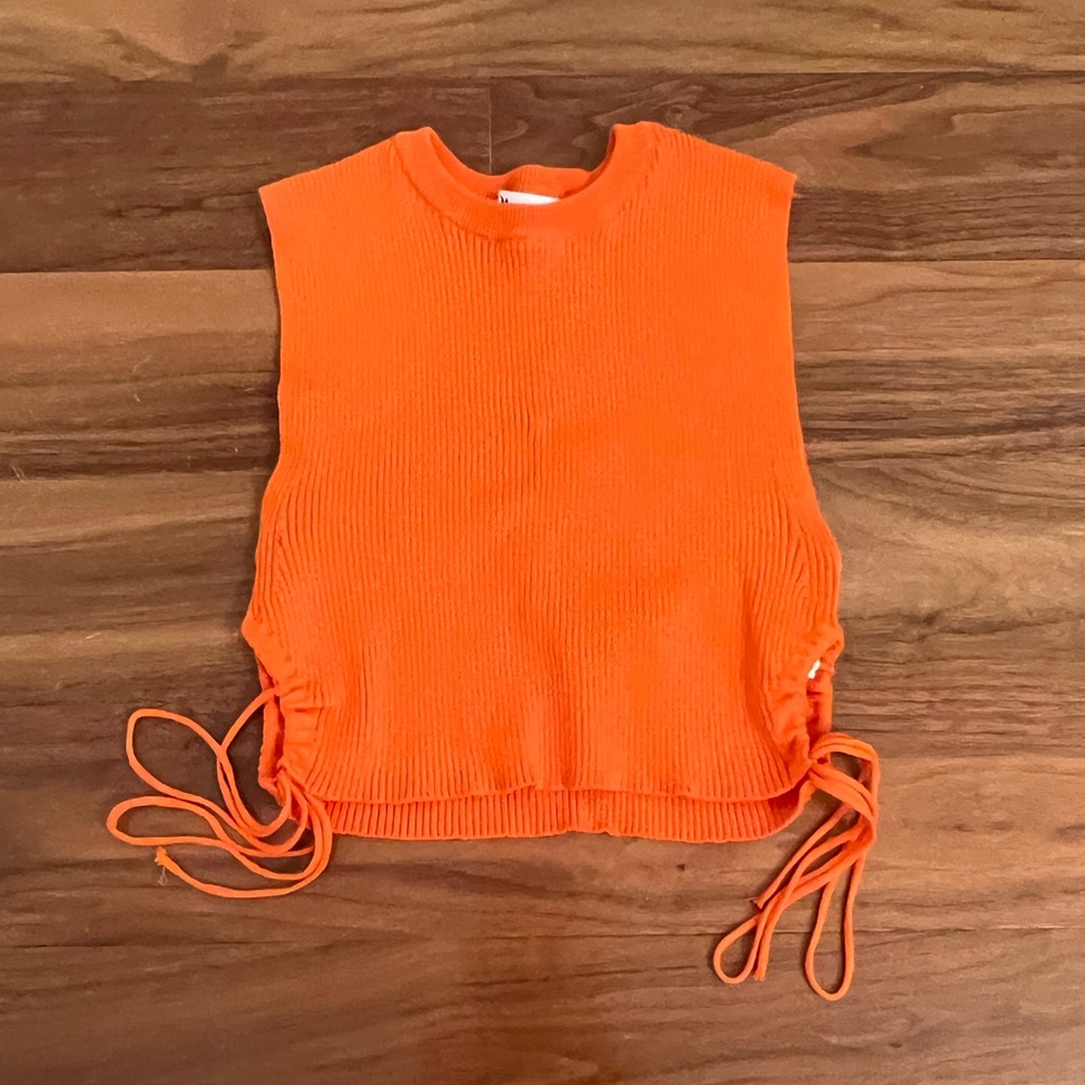 Zara Cut Out Crop Top